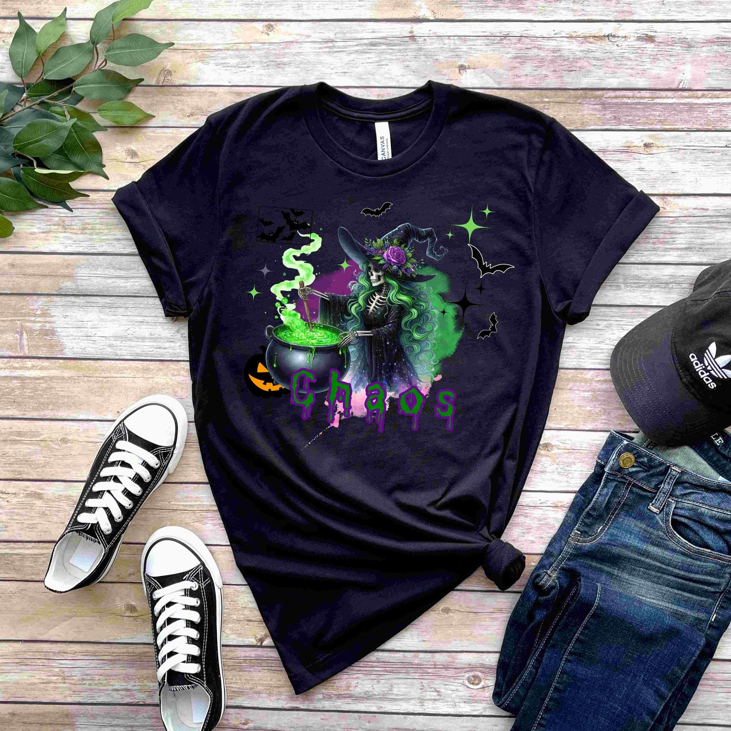 Chaos Brewing Witch T-Shirt - Spooky Witch